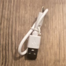 White USB Standard Type A Male to Type A Male USB Cable 1:1 Data Charging