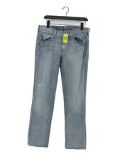 7 For All Mankind Women's Jeans W 31 in Blue 100% Cotton Straight