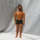 VINTAGE ACTION FIGURE GI JOE Clone Painted Beard Hollow Plastic Hong Kong