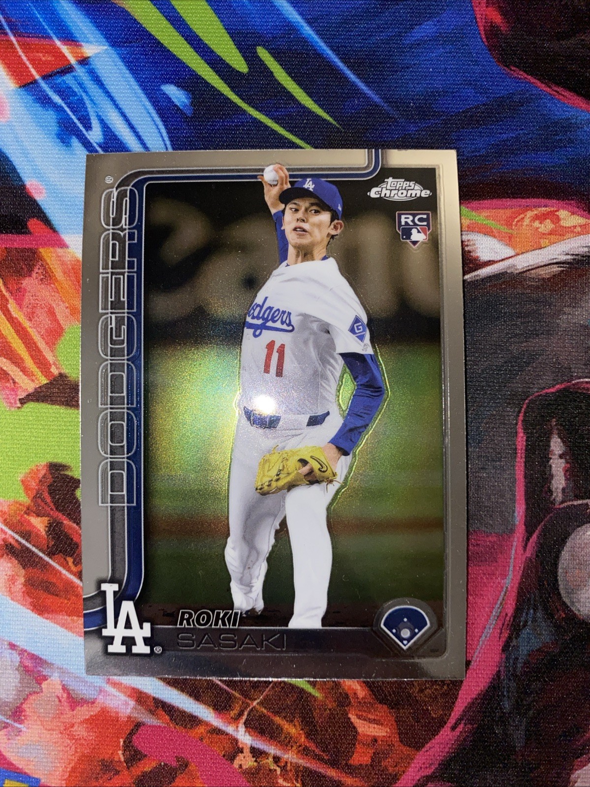 2025 Topps Chrome - Image Variation Roki Sasaki #217 (RC)