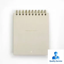 Desktop Ruled 1 Subject Spiral Notepad Write It Down Cream - Wit & Delight