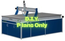 CNC Router RT-1325H Milling. Drilling, Carving Machine DIY Plans Only