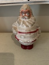 vintage paper mache Pulp Santa 1940 s