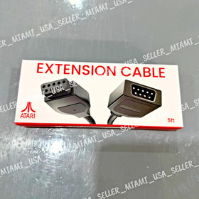 2025 - Atari Gamepad CX78+ & 5FT Extention Cable - for ATARI 2600, 2600+, 7800