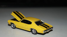 Greenlight 1970 Chevrolet Chevelle SS 454 Yellow/Black 1/64 Diecast Replica Car