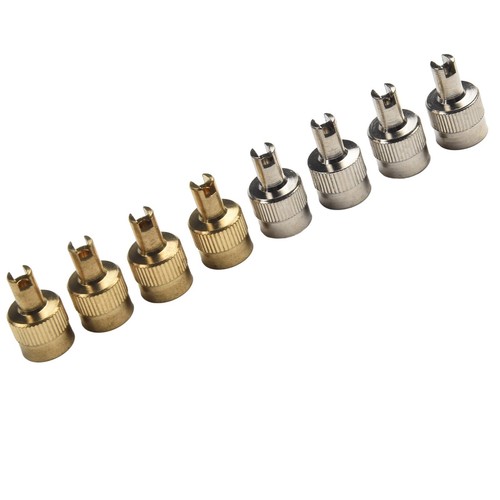High Quality Car Valve Key and Cap Prevent Air Leakage and Dust 8pcs Set - Picture 16 of 24