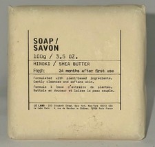 Le Labo Hinoki Soap Shea Butter 100Gm Rare Discontinued Luxury Fragrance Bar