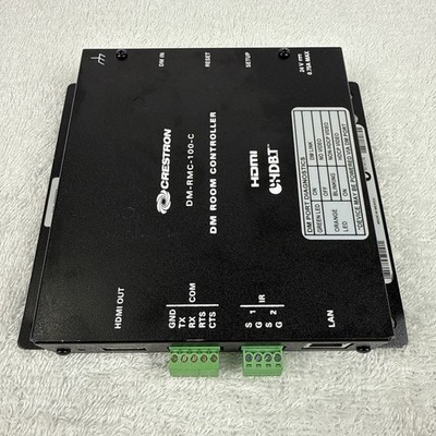Crestron DM-RMC-100 HDMI Digital Media Fiber Receiver & Room Controller