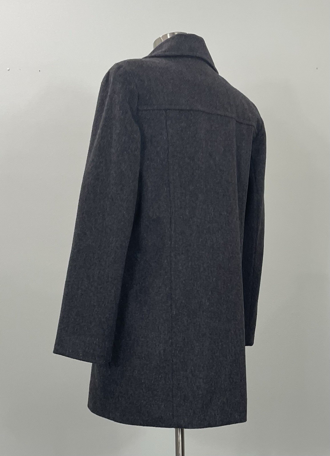 Pendleton Double Breasted Gray Pea Coat - Size 10 - image 7