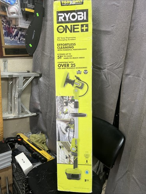 #ad #ad Ryobi PCL1701B 18V ONE Soap Dispensing Scrubber Tool Only $107.99