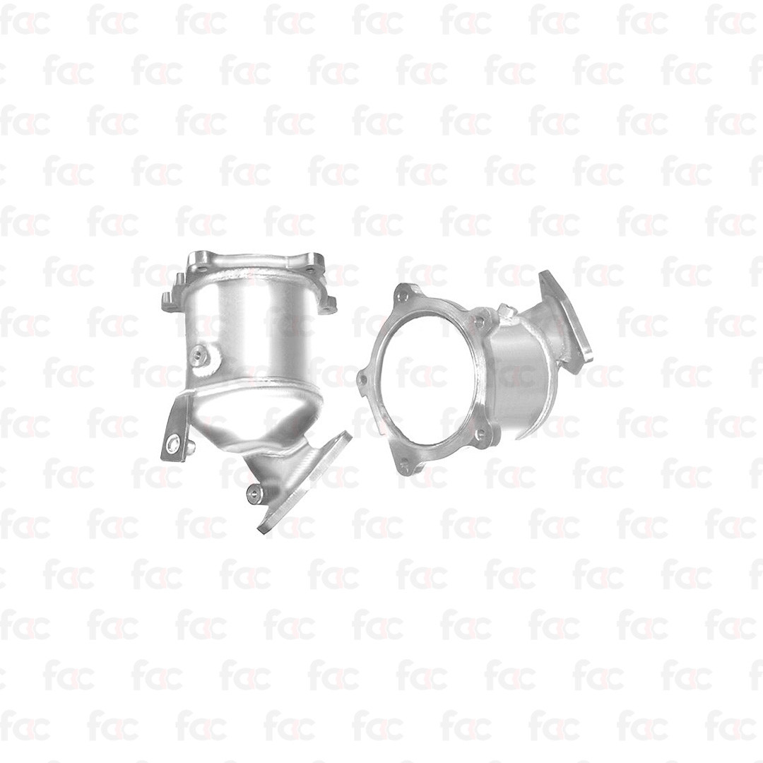 Homologated Diesel Catalytic Converter For Nissan Navara 2.5 02-07 Euro 3