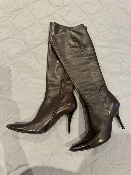 Women Vic Matie Boots Brown Leather 37