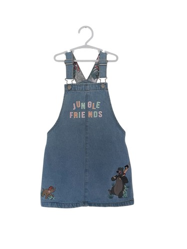 Kids Denim Overalls Jungle Book