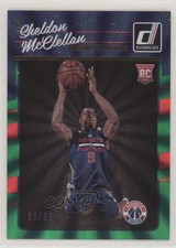 2016-17 Panini Donruss Rookies Green Holo Laser /99 Sheldon McClellan #199 0a2