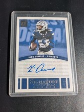 2024 Panini Donruss - Signature Series Rico Dowdle #SSE-RDO (AU)