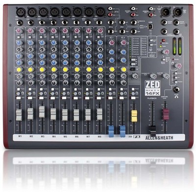 Allen & Heath ZED60-14FX Premium 14 Channel FX Live Sound Mixer