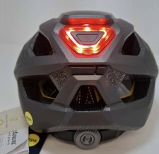 Freetown MIPS Junior Cycling Scooter Helmet with light Black Age 5+ 51-55 Cms