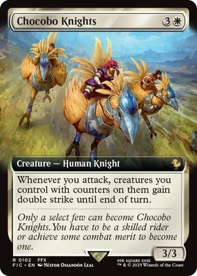 Chocobo Knights (Extended Art) - 102 - NM - Commander: FINAL FANTASY