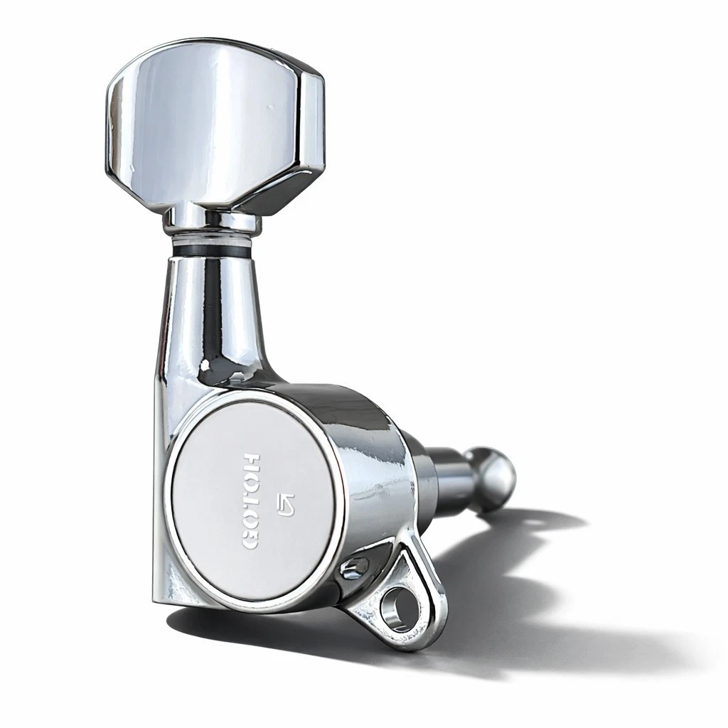 Bloccaggio Stratocaster® / Telecaster® Staggered Tuning Machines (Gold), Confezione Da 6 - 0990818200 - SpA - Foto 10