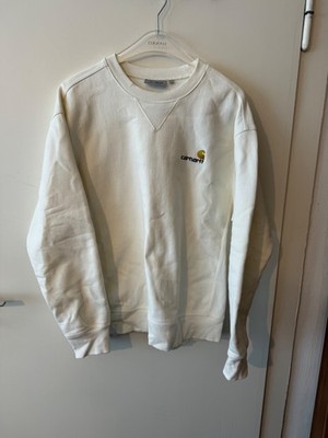 Carhartt WIP American Script Sweatshirt Gr. M Natural
