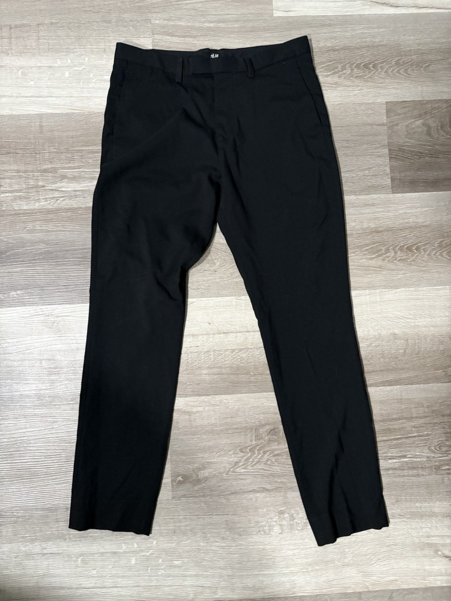 black skinny fit dress pants Men's Black Dress Pants & Slacks