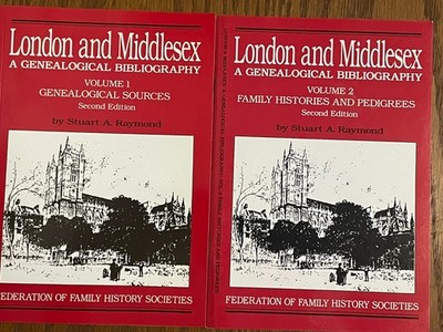 London and Middlesex Genealogical Bibliography Vols. 1 & 2
