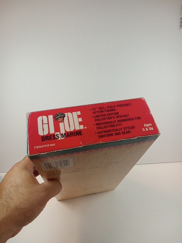 Nuevo en caja 1996 Hasbro GI Joe EDICIÓN LIMITADA COLECCIONISTA Especial Vestido Negro Marino - Imagen 9 de 9