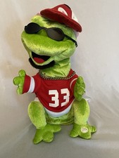 Gemmy Frogz Hip Hop Dancing Frog Jump Around Goatee Sings Dances Rare Works