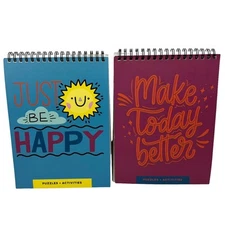 TFI Publishing Brain Teasers and Activity Books Fab Fit Fun Puzzles Lot 2 READ