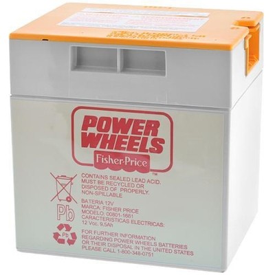 Power Wheels T3264 Jeep Hurricane Replacement 12V Rechargeable Battery