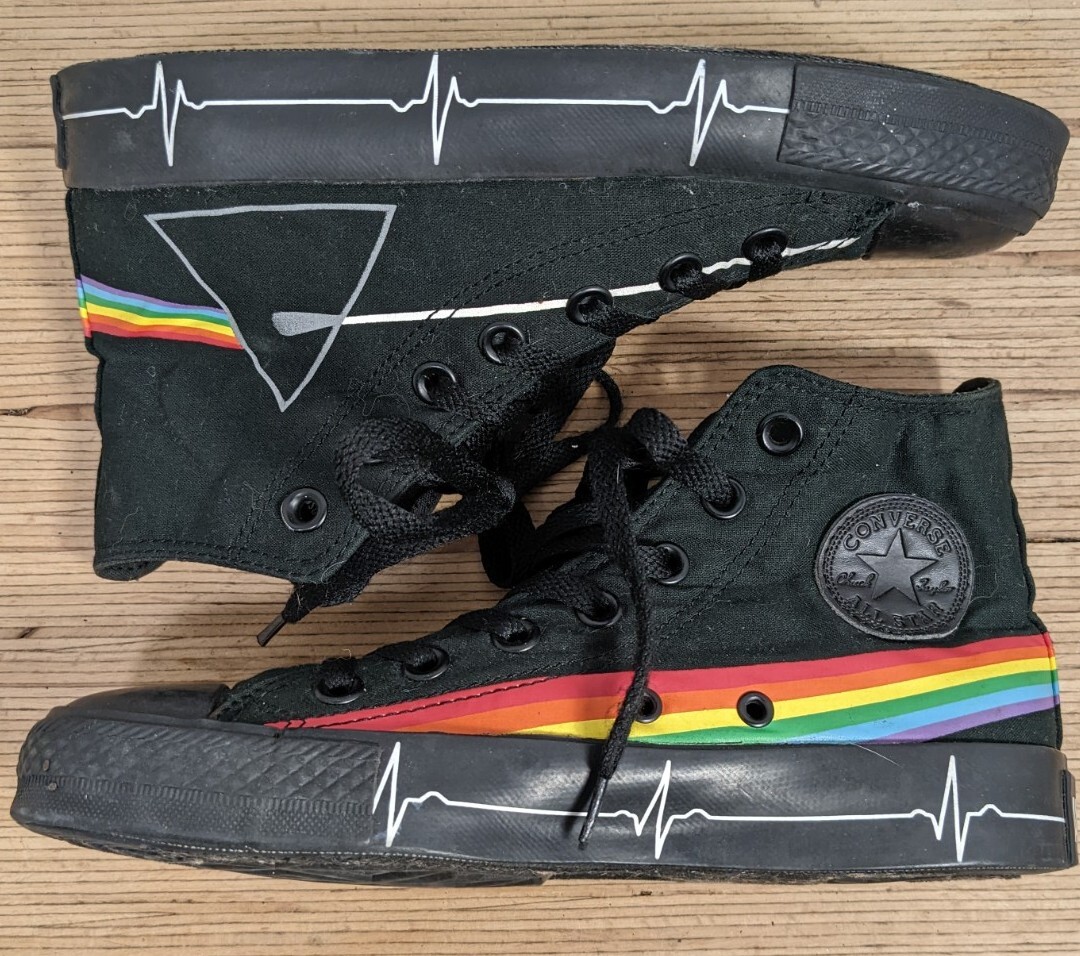 converse pink floyd