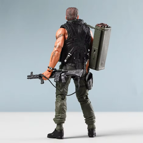 Hot NECA Commando John Matrix Schwarzenegger 7" Action Figure Model Toy BOX - Picture 6 of 7