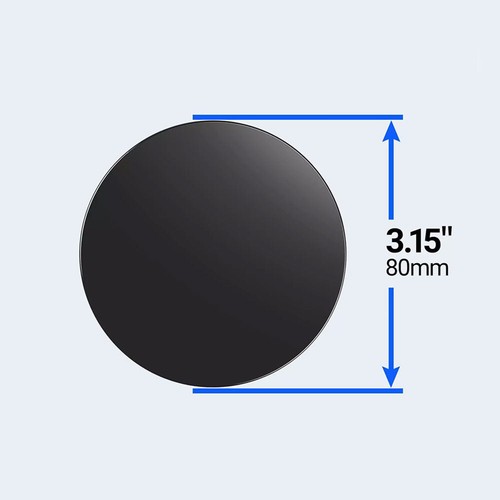 80mm Car Interior Dashboard Adhesive Sticky Pad Mounting Disk Holder Sticky Mat - Picture 6 of 11