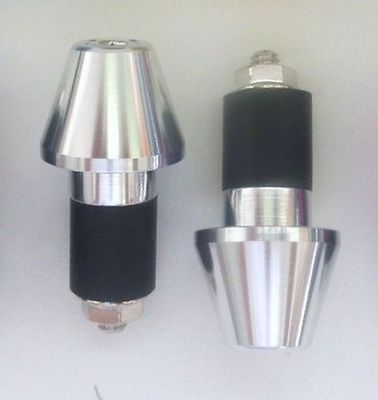 ERGAL LENKERGEWICHTE / AUSWUCHTGEWICHTE SILBER Ø 13,5mm für HUSABERG Motorrad
