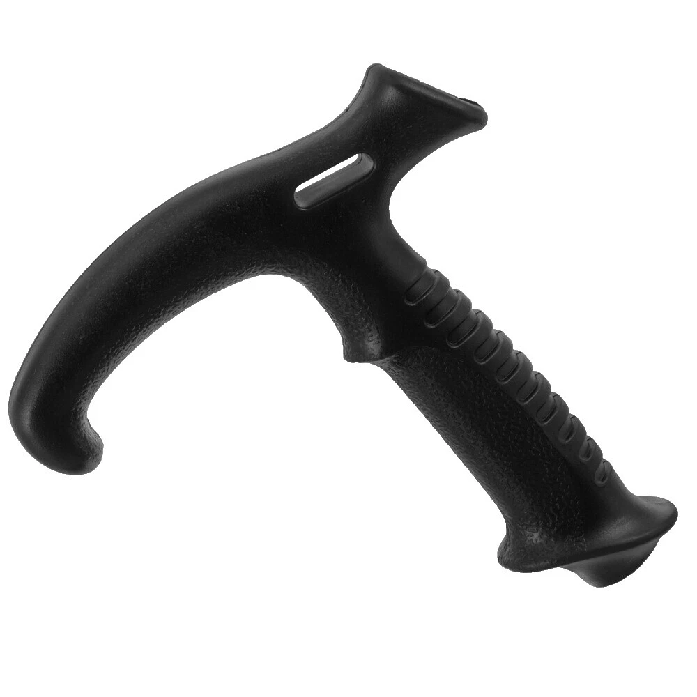 Vintage de plástico preto Bengalas e Bastões para caminhada