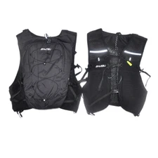 Running Hydration Vest Lightweight Trail Running Backpack Marathon Race Black L
