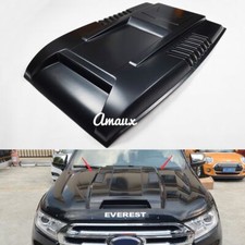Bonnet Hood Scoop Cover Matte Black For Ford Ranger Mk2 Px2 Xlt 2011-2019 New