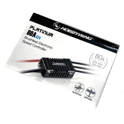 Hobbywing Platinum 80A V5 Brushless ESC High Voltage 3~8S LIPO