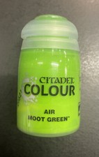 Games Workshop Citadel Acrylic Air Paint Pot 24 ml - Moot Green 28-28 NEW