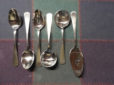 SIX Liberty Tabletop, USA - Serving / Hostess Pieces - Satin Annapolis - New 2nd