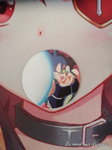 Pog DRAGON BALL Z n° 35 serie 1 Toei AB caps tazo menko card carte rare Bardock