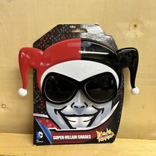 Sunstaches DC Comics Harley Quinn Sunglasses, Party Favors, UV400 