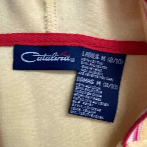 Vintage Track Jackets Womens M (8/10) Full Zip Vintage 80s Juicy Coture Red - Picture 3 of 4