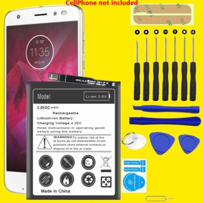 US For Motorola Moto Z2 Force Edition XT1789-01 Replacement Battery HD40 2830mAh