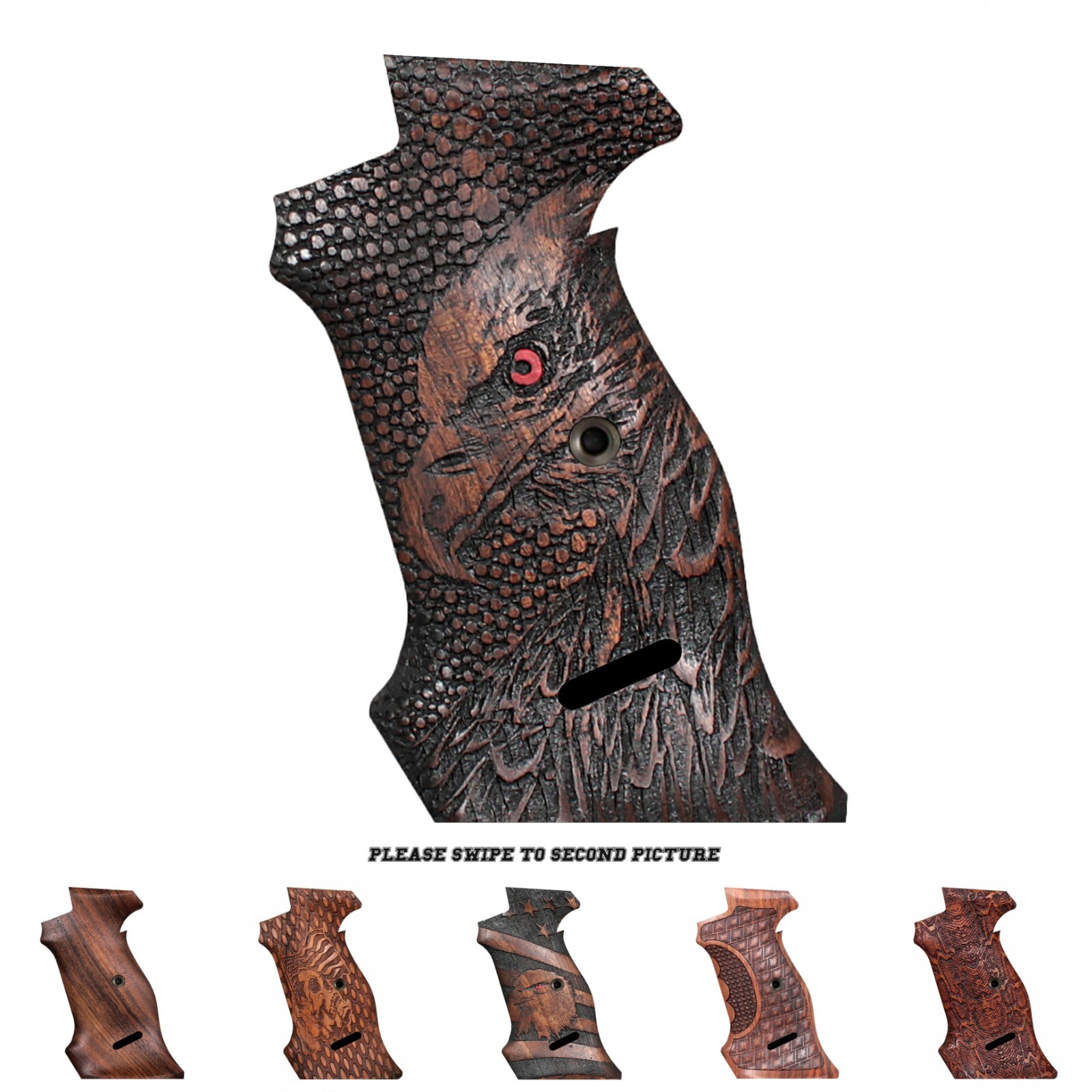 Sig P210 Target Grip with Magwell & Lanyard Option for Heel Mag Release