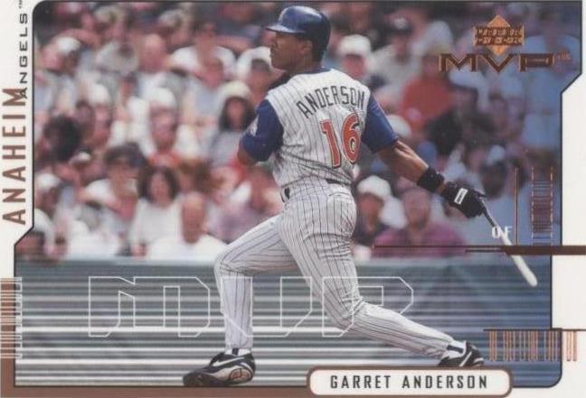 2000 Upper Deck MVP - Garret Anderson #1 - 1 of 1