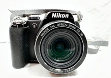 Nikon Coolpix P90 12.1MP Digital Camera 24x Lens Flip Up LCD t1