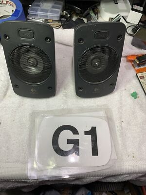 Pair - Logitech Z906 Front / Rear Satellite Speakers ONLY 992060235303 ...