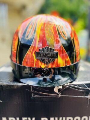 Harley-Davidson Men's Fire Breather Ultra-Light J02 Half Harley-Davidson Men's Fire Breather Ultra-Light J02 Half