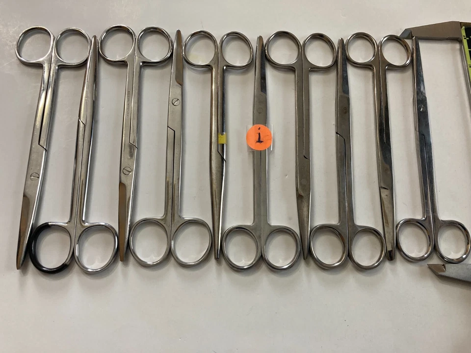 Lote de 10 tijeras para piel delicada de iris instrumento oftálmico I Foto 2 de 4